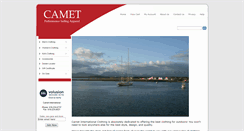 Desktop Screenshot of camet.com