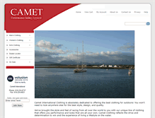 Tablet Screenshot of camet.com